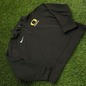 Youth Nike University Of Oregon Dri-Fit 1/4 Zip